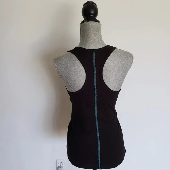 Womens Active Works Black Graphic Tank Stay Focuse - Picture 4 of 8